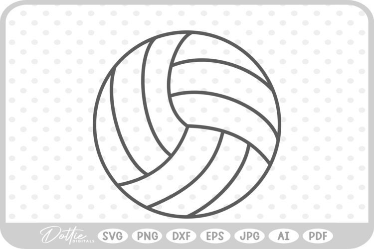 Volleyball Vector Image 20