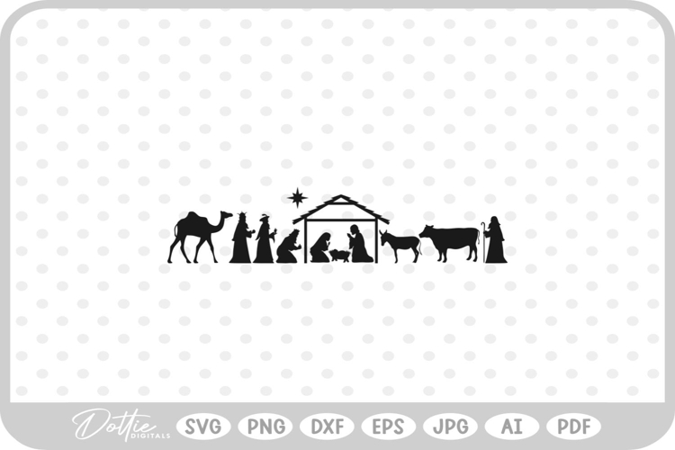 Nativity Silhouettes Image 4