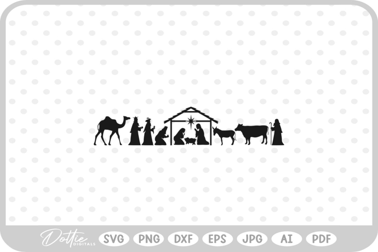 Nativity Silhouettes Image 8