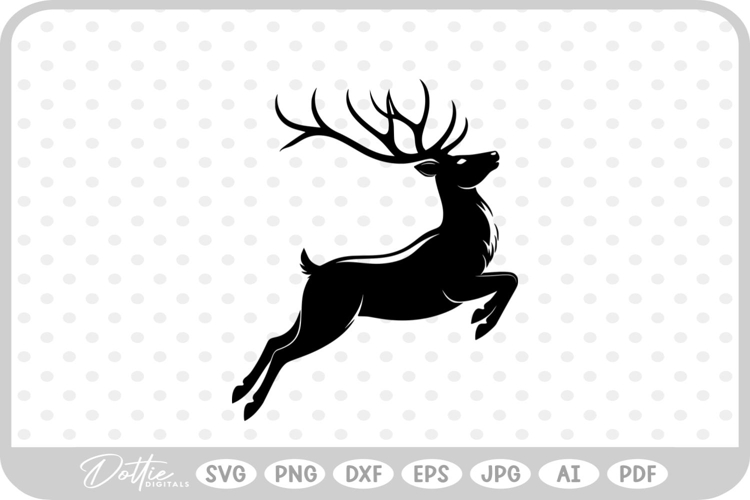 Deer Vector Image 19