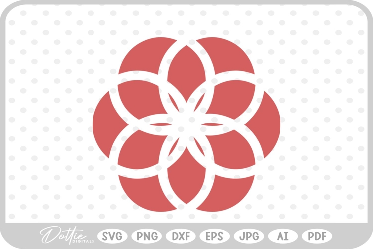 Floral Circle Svg Image 11