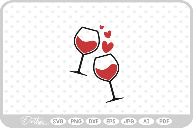 Wine Glass Illustration Image 14