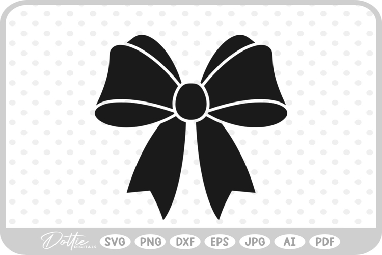 Hair Bow Svg Image 22