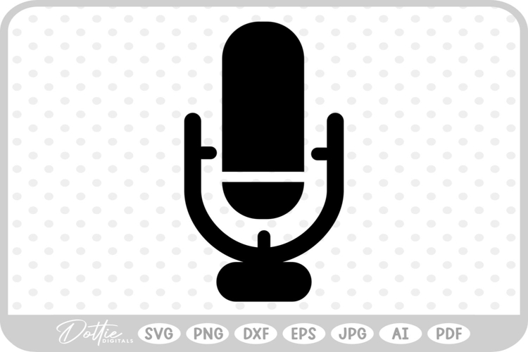 Microphone Svg Image 8