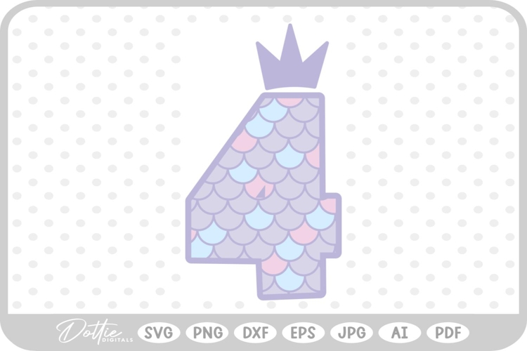 Number 4 Svg