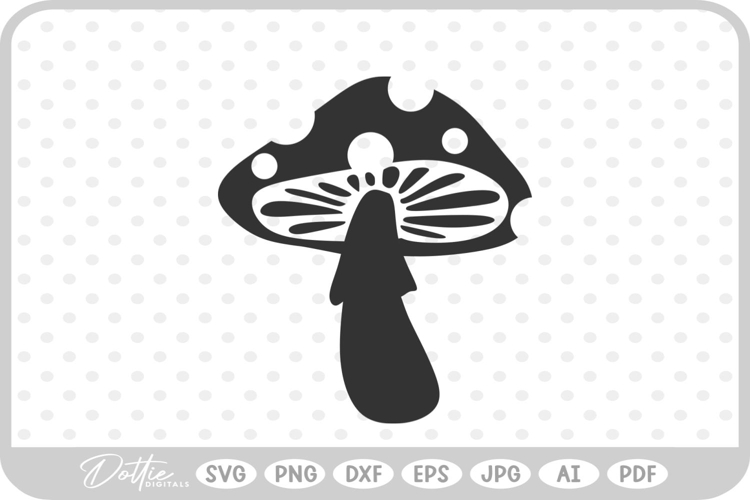 Mushroom Svg Image 2