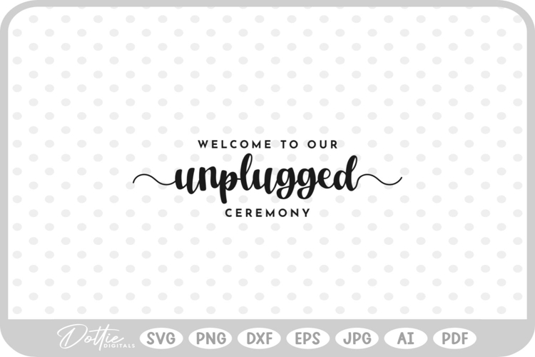 Welcome To Our Wedding Svg Image 8