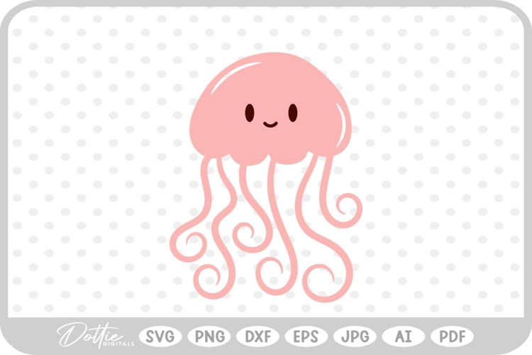 Jellyfish Svg Image 13