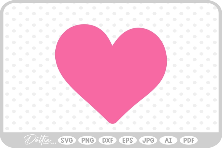 Heart Shape Svg Image 7