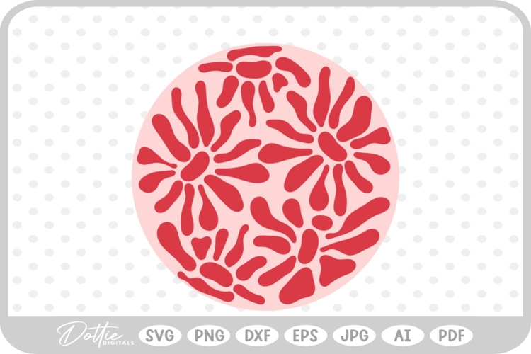 Boho Flower SVGs Image 6