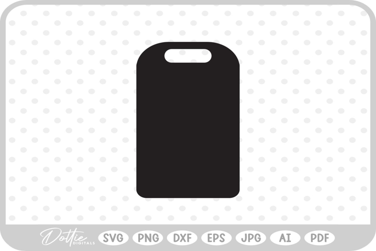 Chopping Serving Board SVG PNG DXF