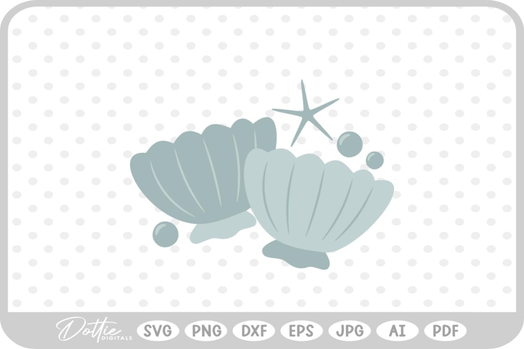 Sea Shell SVG PNG DXF