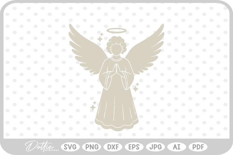 Angel Wings Halo Christmas Christian Jesus Religion Church