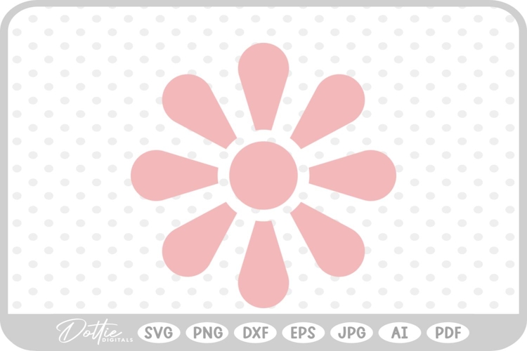 Cute Flower Svg