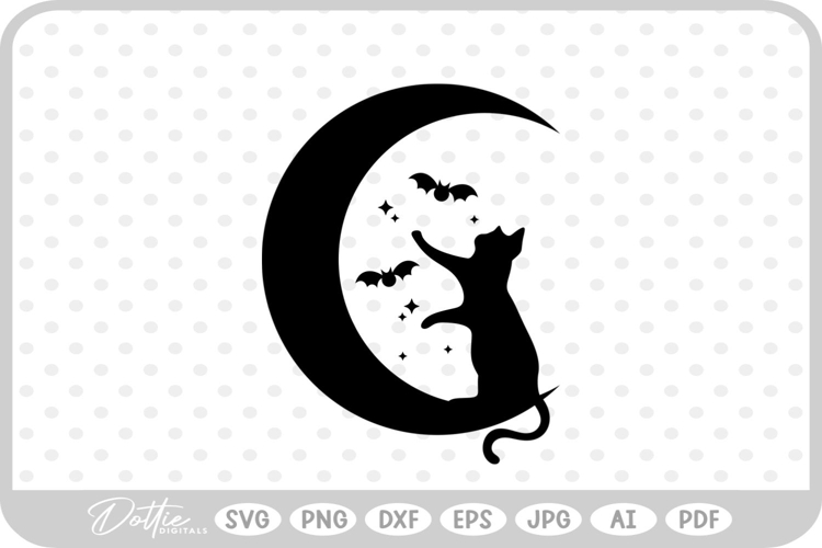 Spooky Cat Svg Image 21