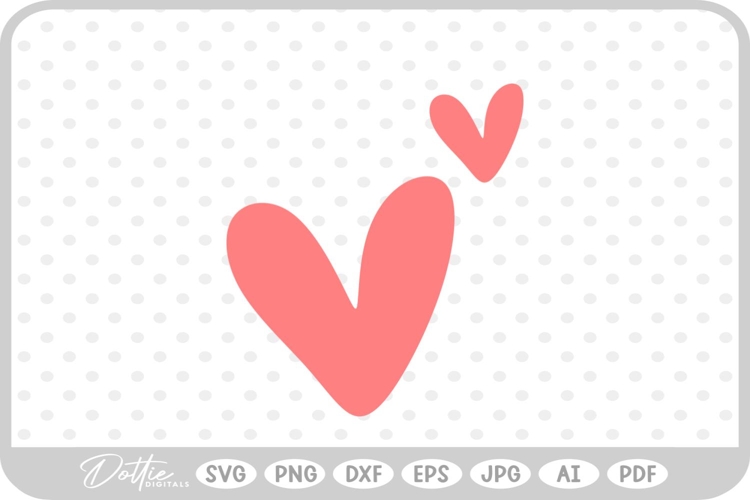 Heart SVG PNG DXF