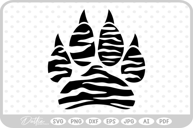  Tiger Paw PNG