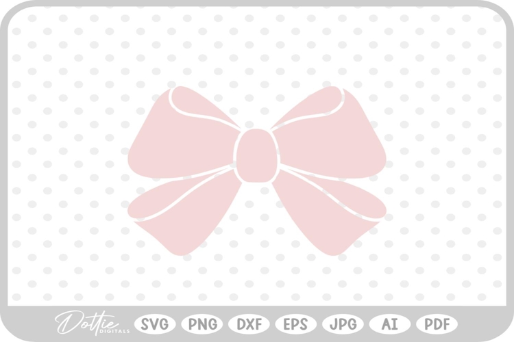 Hair Bow Svg Image 3