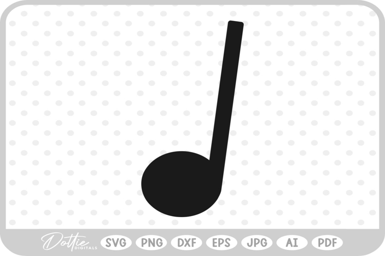 Music Note Svg Image 18