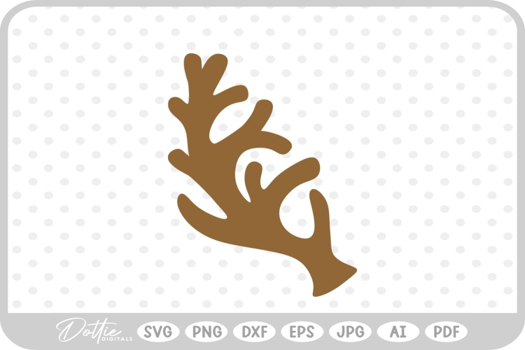 Deer Antler Svg Image 12