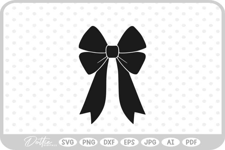 Hair Bow Svg Image 13
