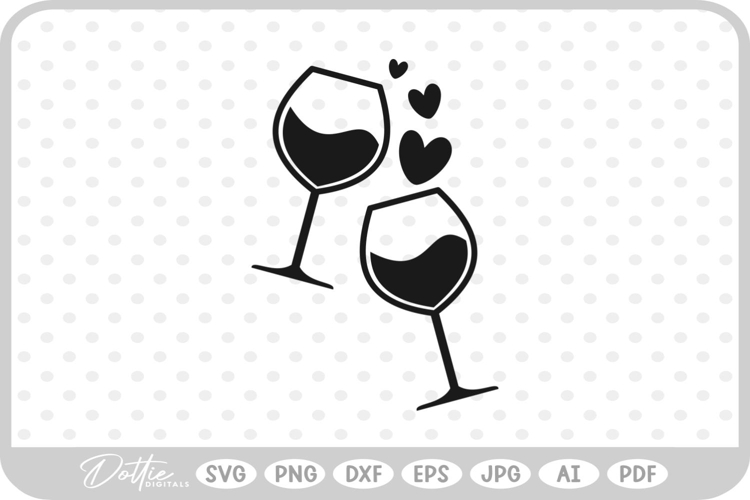 Wine Glass Illustration Image 5