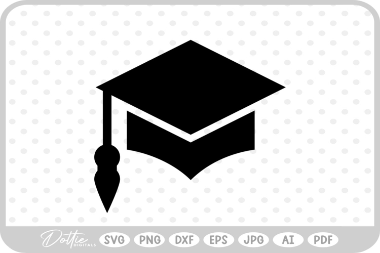 Grad Hat Svg Image 23