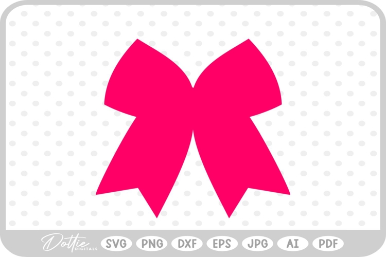 Cheer Bow Svg Image 6