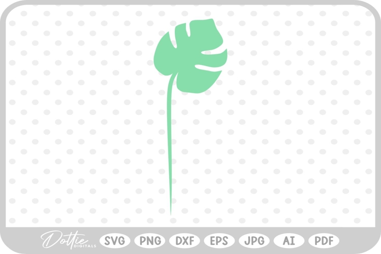 Tropical Leaf Svg Image 20