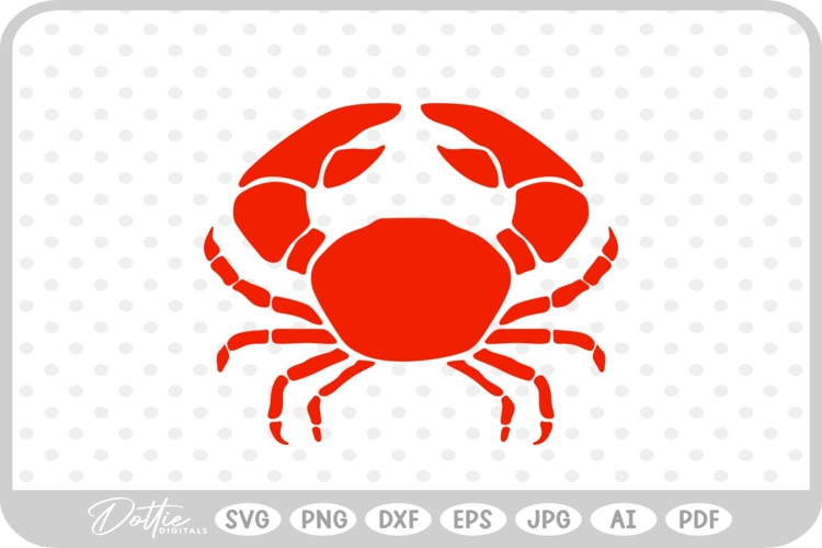 Crab Svg Image 12