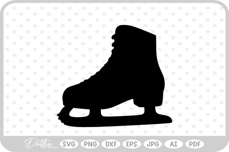 Figure Skate Svg Image 9