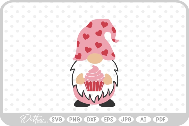 Valentines Day Gnome Svg Image 14