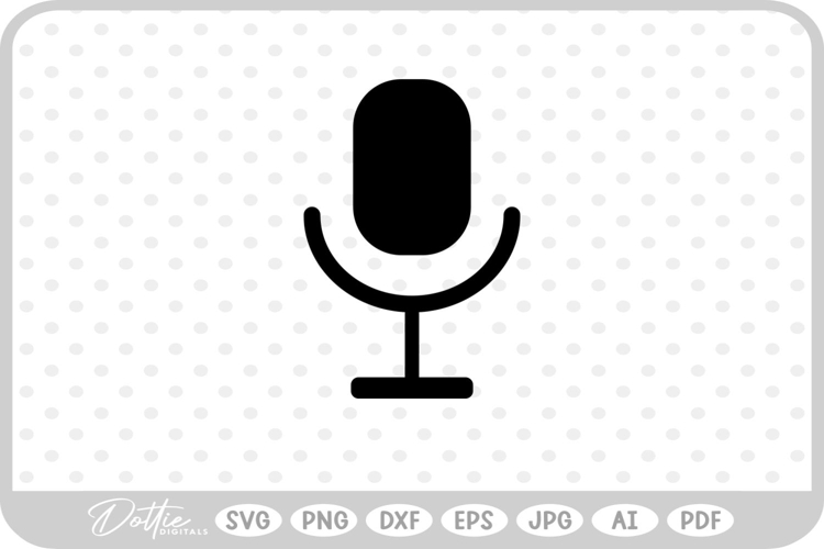 Microphone Svg Image 9