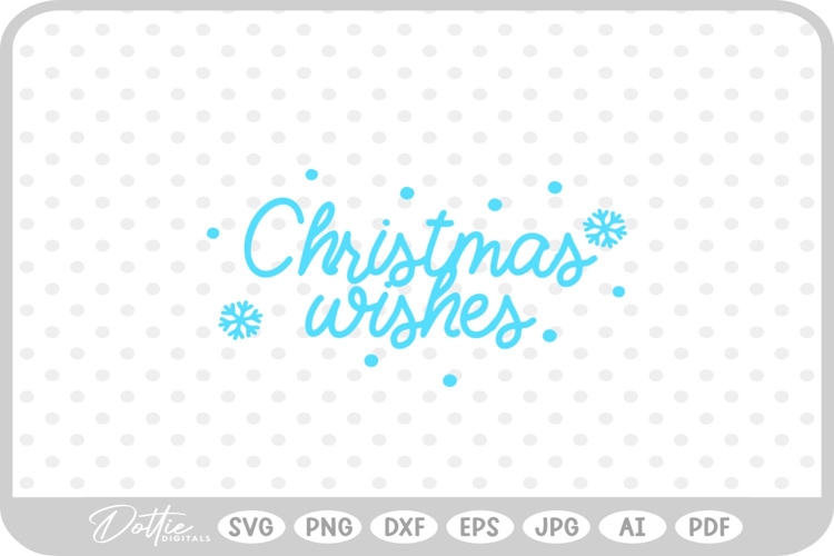 Christmas Quote Script Text SVG PNG DXF