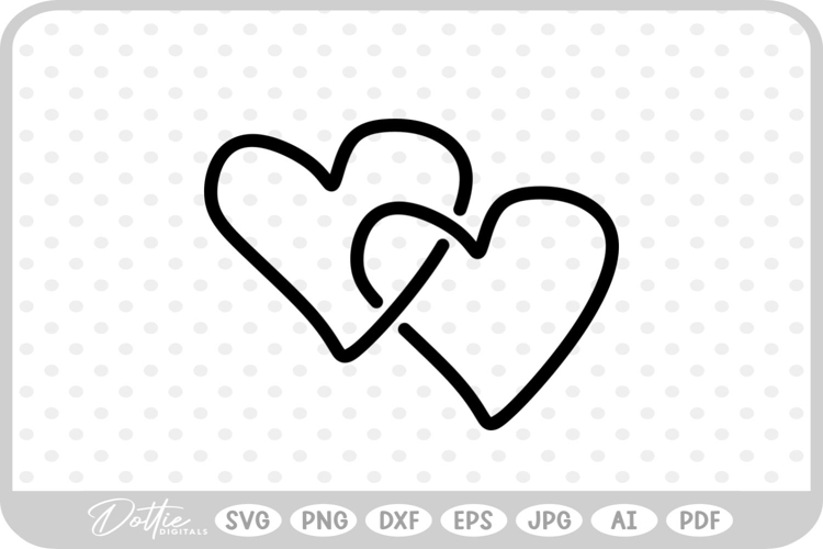 Hand Drawn Hearts Svg Image 21