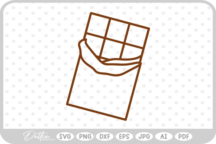 Chocolate SVG PNG DXF