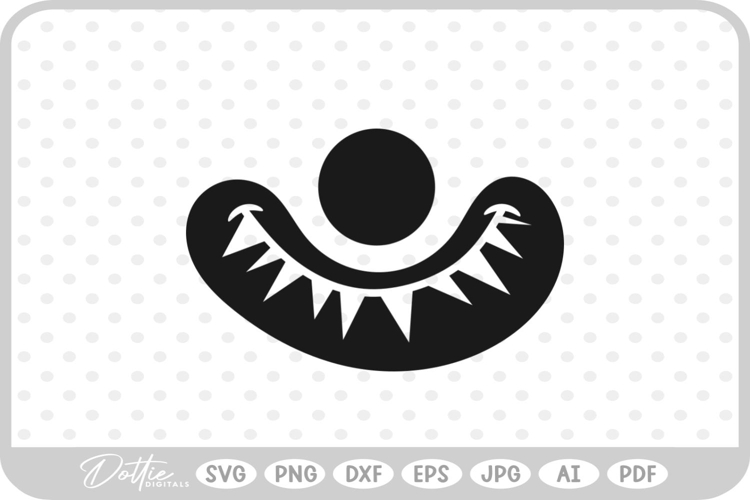 Clown Svg Image 7