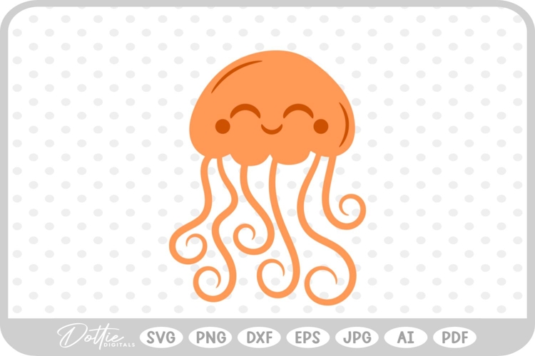 Jellyfish Svg Image 4