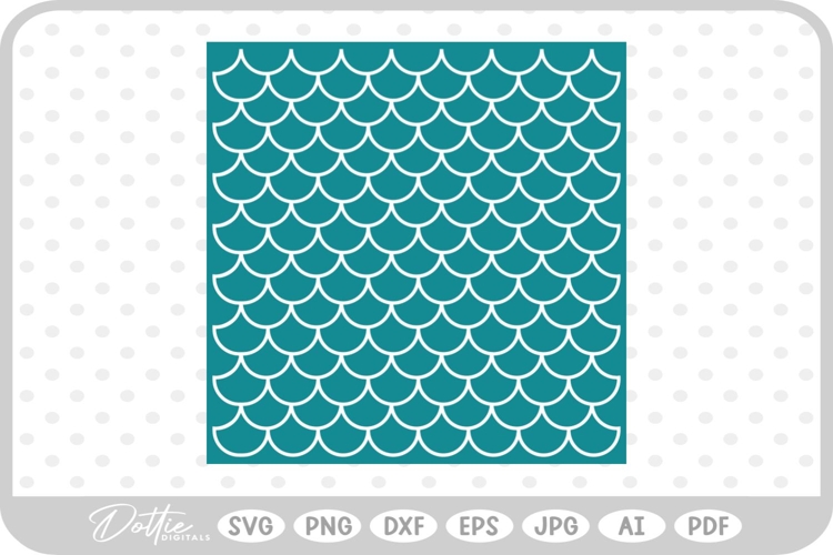 Mermaid Scale Svg Image 6