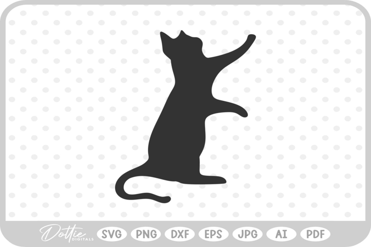 Cat Tail Silhouette Image 5