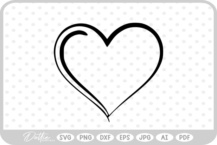 Drawn Heart Png Image 8
