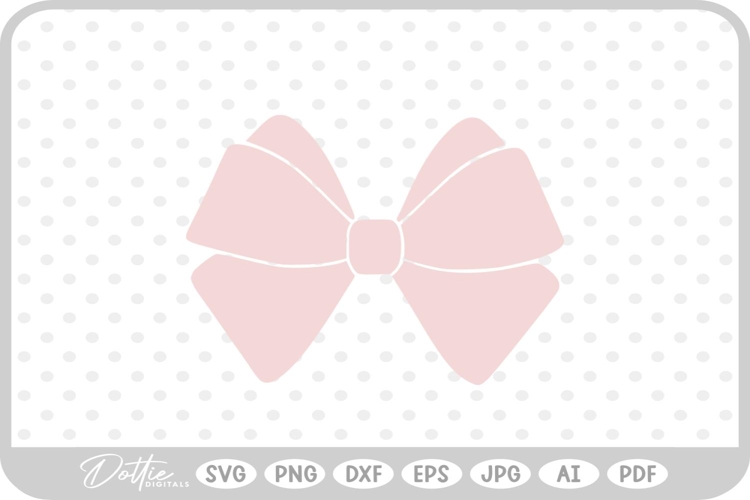 Hair Bow Svg Image 11