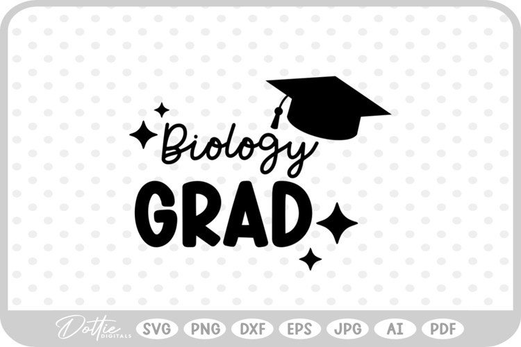 Biology Graduation SVG PNG DXF