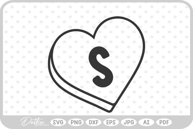 Heart Shape Svg Image 6