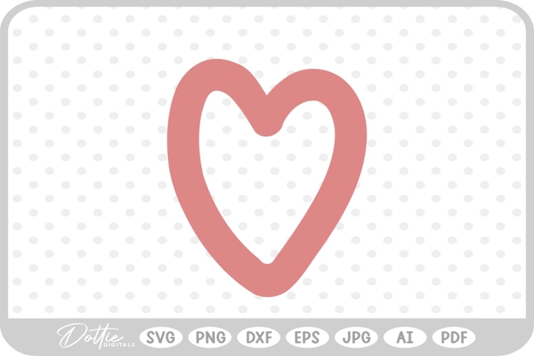Heart Shape Svg Image 4