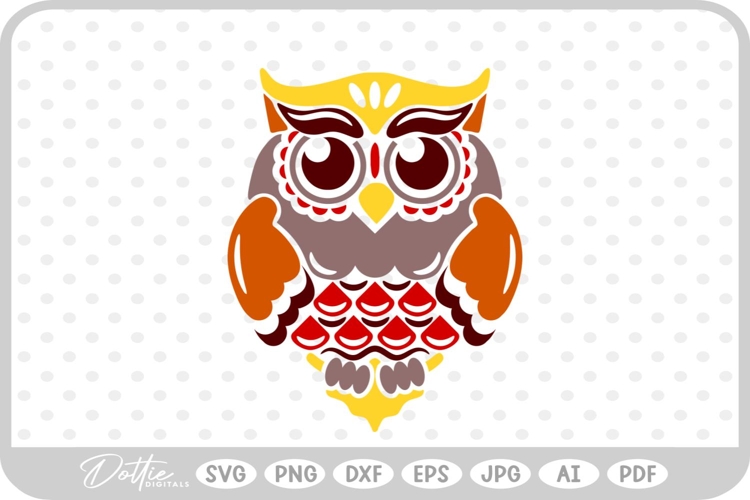 Owl Vector Image 19