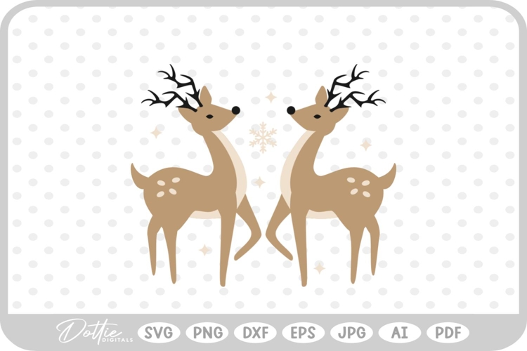Reindeer Christmas Svg Image 14