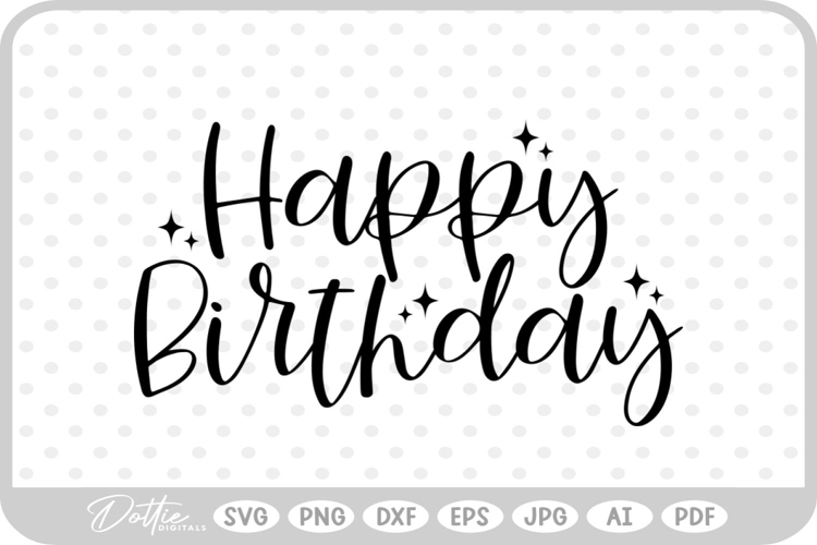 Feliz Cumple Svg Image 13