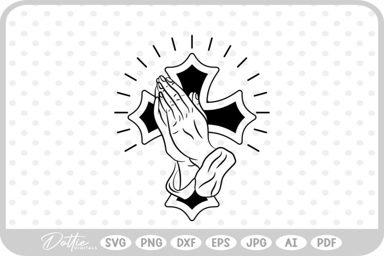 Praying Hands Vector