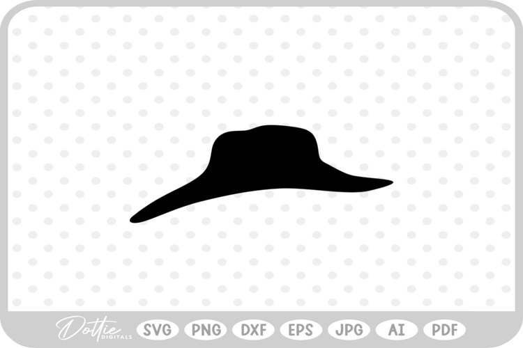 Floppy Hat SVG PNG DXF